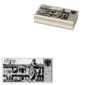 Oude Russische postzegel Rubberstempel (Gestempeld)