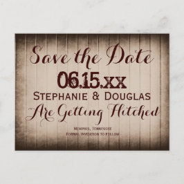 Oude Rustic Barn Wood Sparen de Briefkaarten van d