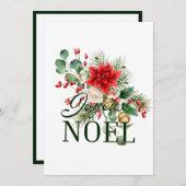 Oude Rustieke Franse Joyeux Noel  Kaart (Voorkant / Achterkant)