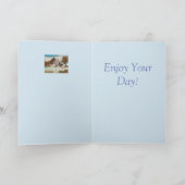 OUDE RUSTIEKE SCHUUR - VERJAARDAG KAART (Binnen)