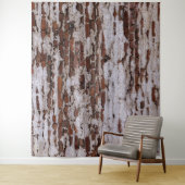 Oude Rustige blootgestelde Rough Red Brick Party a Wandkleed (In situ)