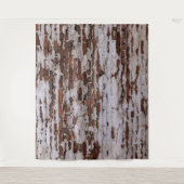 Oude Rustige blootgestelde Rough Red Brick Party a Wandkleed (Voorkant)