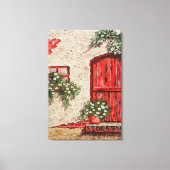 Oude Rustige Faux Canvas afdrukken (Voorkant)