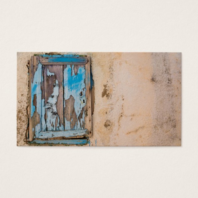 Oude rustige muur visitekaartjes (Voorkant)