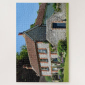 Oude Rustische Engelstalige Landschap Legpuzzel (Verticaal)