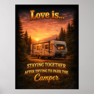 Oude RV-camber Bootleg Poster