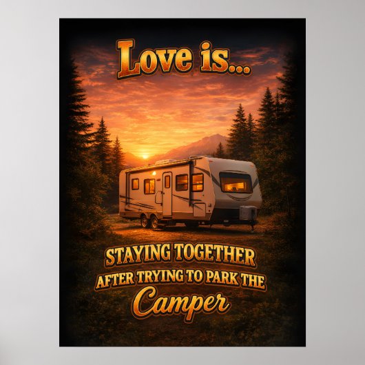 Oude RV-camber Bootleg Poster (Voorkant)