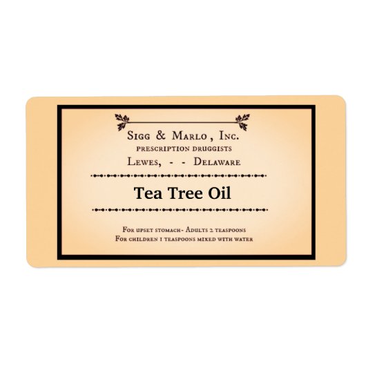 oude rx aanpassen etiket (Voorkant)