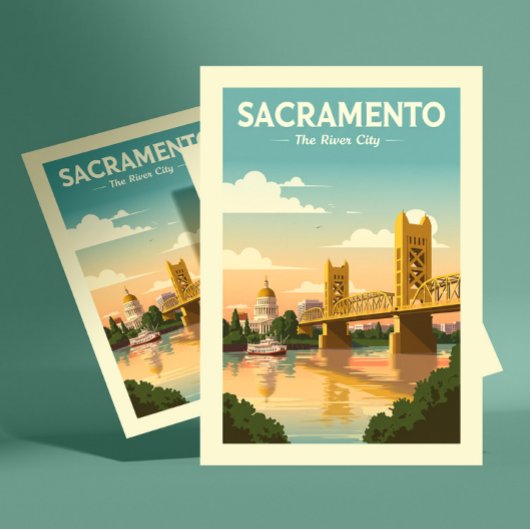 Oude Sacramento Briefkaart