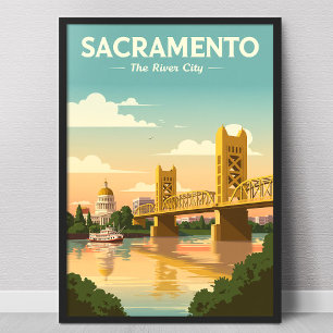 Oude Sacramento Poster