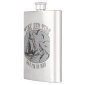 Oude Sailors Time and Tide Classic Flask Heupfles (Links)
