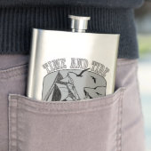 Oude Sailors Time and Tide Classic Flask Heupfles (Voorbeeld)