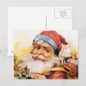 OUDE SAINT NICK BRIEFKAART (Voorkant / Achterkant)