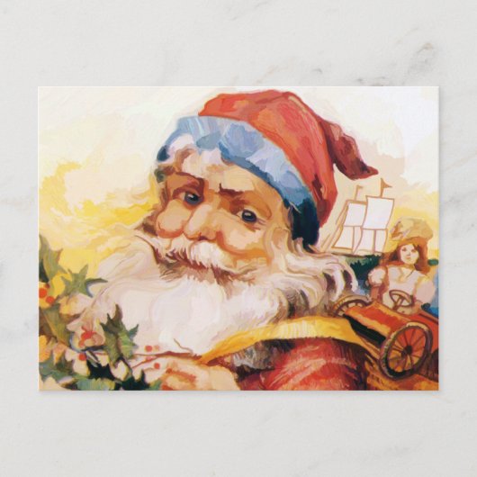 OUDE SAINT NICK BRIEFKAART (Voorkant)