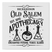  oude Salem Apotheker teken Halloween