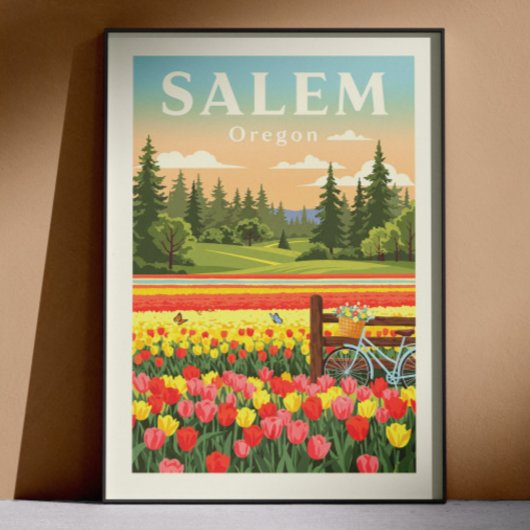 Oude Salem Oregon Poster