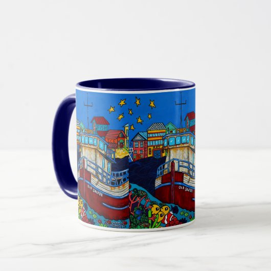 Oude Saltee Beverage Mok (Voorkant links)