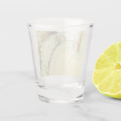 Oude San Diego kaart Shot Glas (Achterkant)
