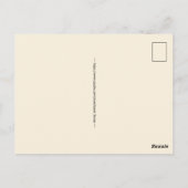 Oude San Juan-ansichtkaart Briefkaart (Achterkant)