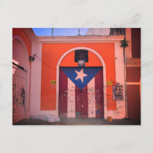Oude San Juan, PR - Puerto Ricaans erfgoed Briefkaart