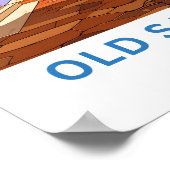 Oude San Juan Puerto Rico Reisprint Poster (Hoek)