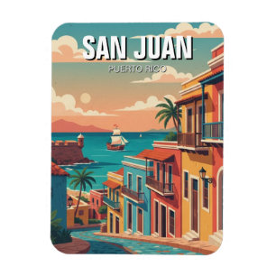 Oude San Juan Puerto Rico Reizen Magneet