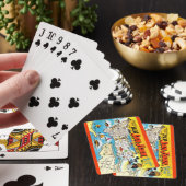 Oude San Juan-speelkaarten Pokerkaarten (Insitu)