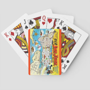 Oude San Juan-speelkaarten Pokerkaarten