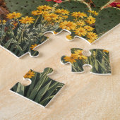 Oude Santa Fe New Mexico Adobe Bergen Legpuzzel (Zijkant)