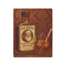 Oude Santa Metal Bar Art