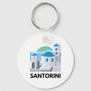 Oude Santorini Griekenland Sleutelhanger