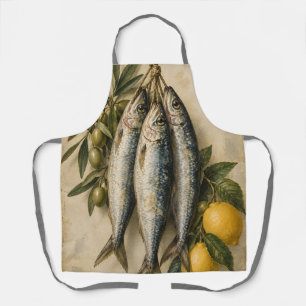 Oude Sardines met Citroenen & Olijven Mediterranea Schort