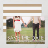 Oude Save the Date Aankondiging - Op Maat (Voorkant / Achterkant)