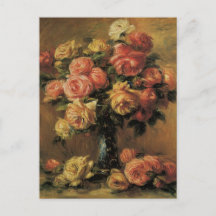 Oude Save the Date! Rozen in een Vaas van Renoir
