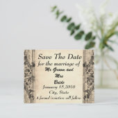 Oude Save the Day ansichtkaart Aankondigingskaart (Staand voorkant)