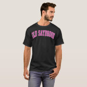 Oude Saybrook Connecticut CT  Sportontwerp T-shirt (Voorkant volledig)