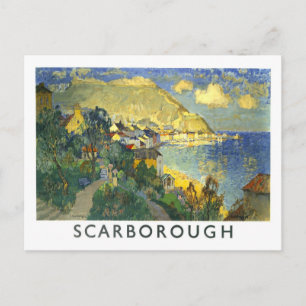 Oude Scarborough Reisposter Briefkaart