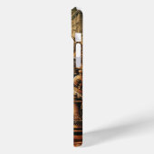 Oude schaakstukken Case-Mate iPhone case (Achterkant / Links)