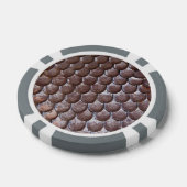 Oude schaal pantser poker chips (Enkel)