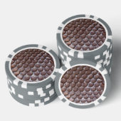 Oude schaal pantser poker chips (Opstapeling)