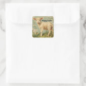 Oude Schaap Pasen Sticker (Tas)