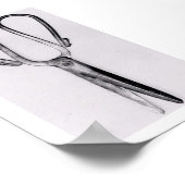 Oude schaar - Korea Goryeo dynastie (918-1392) Poster (Hoek)