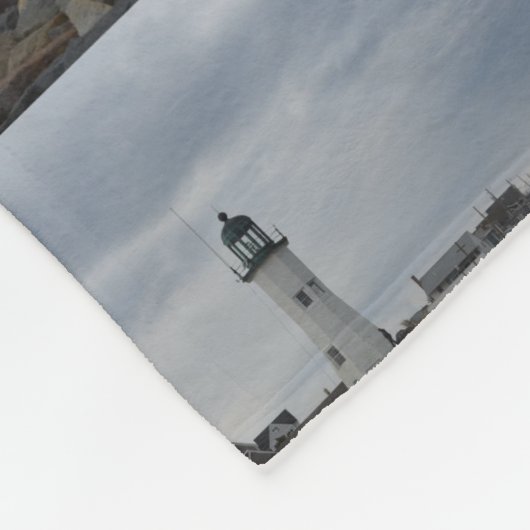 Oude schachtvuurtoren fleece deken (Hoek)