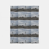 Oude schachtvuurtoren fleece deken (Voorkant)