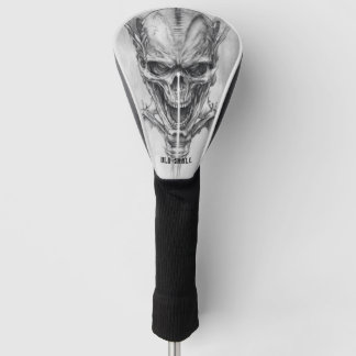 Oude Schedel Schets Golfheadcover