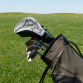 Oude Schedel Schets Golfheadcover (Insitu)