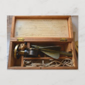 Oude Scheepslog Briefkaart (Voorkant)