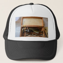 Oude scheepslog trucker pet