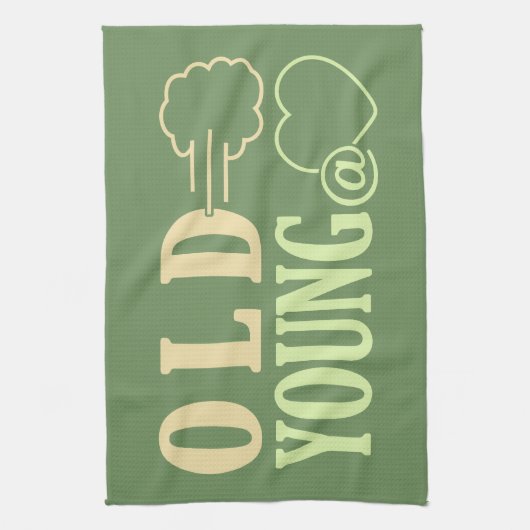 Oude scheet aangepaste handdoek (Verticaal)