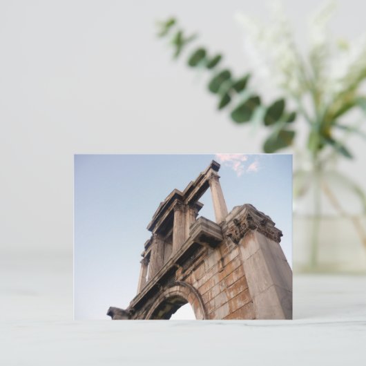 oude schelpdierboog briefkaart (Staand voorkant)